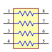 CAY16-101J4LF Symbol - Bourns