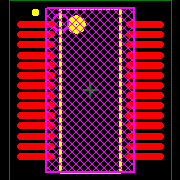 PIC16F726-I/SS Footprint - Microchip