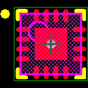 ZSPM4011AA1W15 Footprint - ZMD