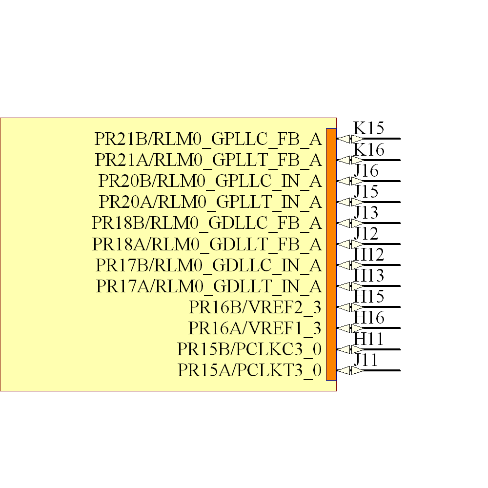 LFE2-12E-6FN256I Symbol - Lattice Semiconductor