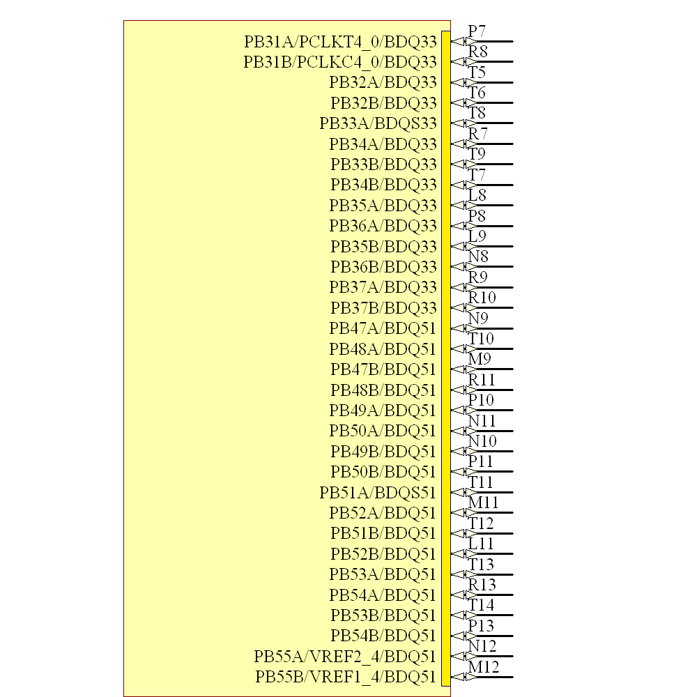 LFE2-12E-6FN256I Symbol - Lattice Semiconductor