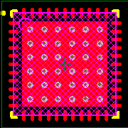 DSPIC30F3010-30I/ML Footprint - Microchip
