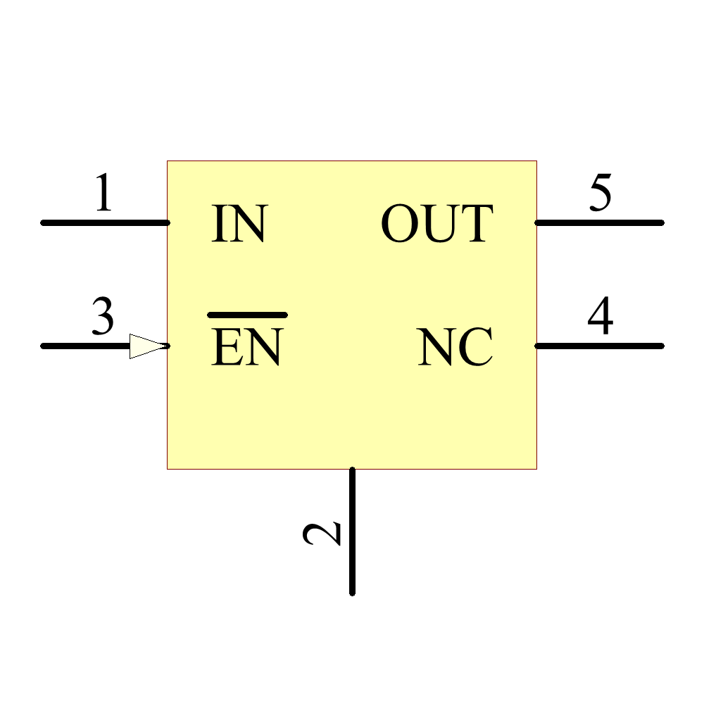TPS76925DBVRG4 Symbol - Texas Instruments