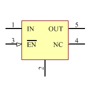 TPS76925DBVRG4 Symbol - Texas Instruments