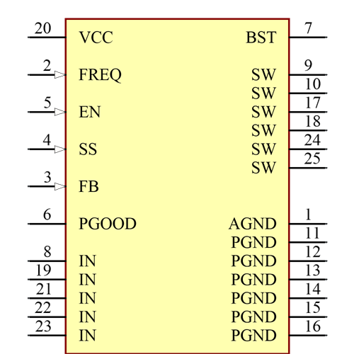 MP9473GL-Z Symbol - Monolithic Power Systems
