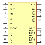 MP9473GL-Z Symbol - Monolithic Power Systems