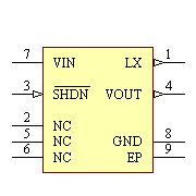 MCP1603T-150I/MC Symbol - Microchip