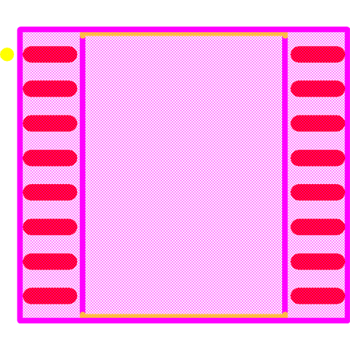 5962-9453001VXC Footprint - Texas Instruments
