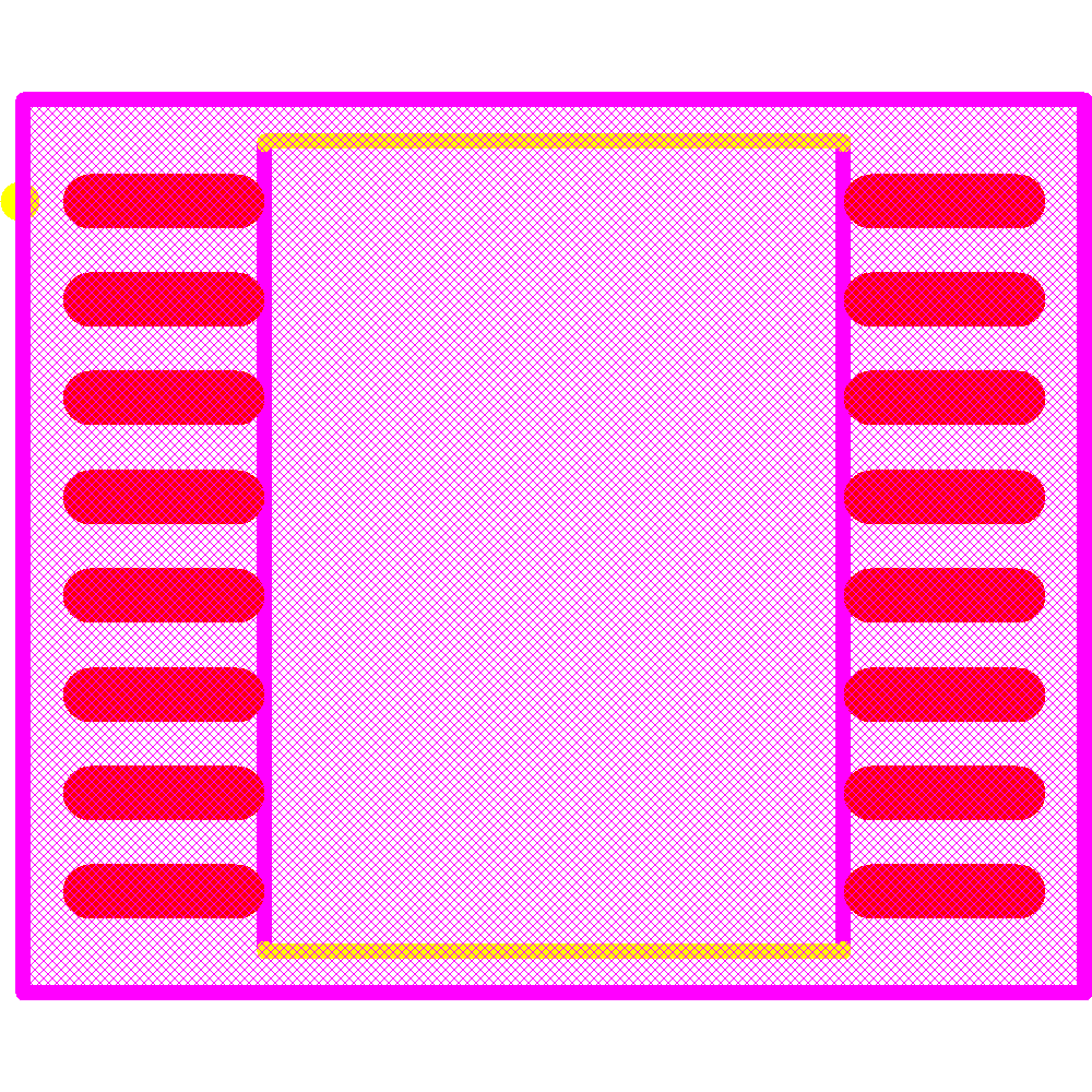 5962-9453001VXC Footprint - Texas Instruments