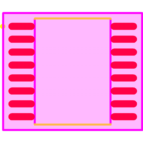 5962-9453001VXC Footprint - Texas Instruments