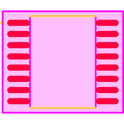 5962-9453001VXC Footprint - Texas Instruments