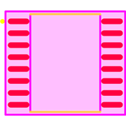 5962-9453001VXC Footprint - Texas Instruments