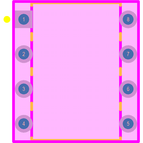 LAA108 Footprint - IXYS