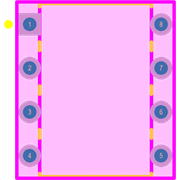 LAA108 Footprint - IXYS