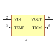 REF02CPZ Symbol - Analog Devices