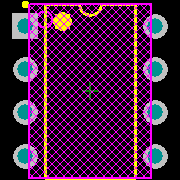 TC4432EJA Footprint - Microchip