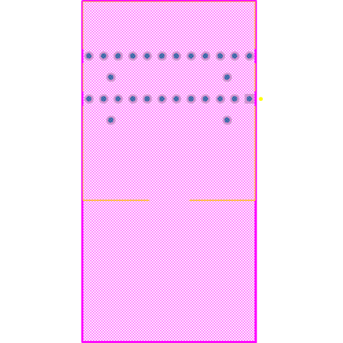 71BDF30-02-2-AJN Footprint - Grayhill