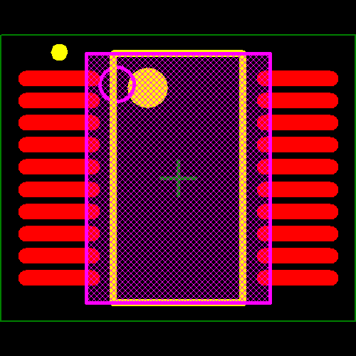 Z8F1233HH020SG Footprint - Zilog