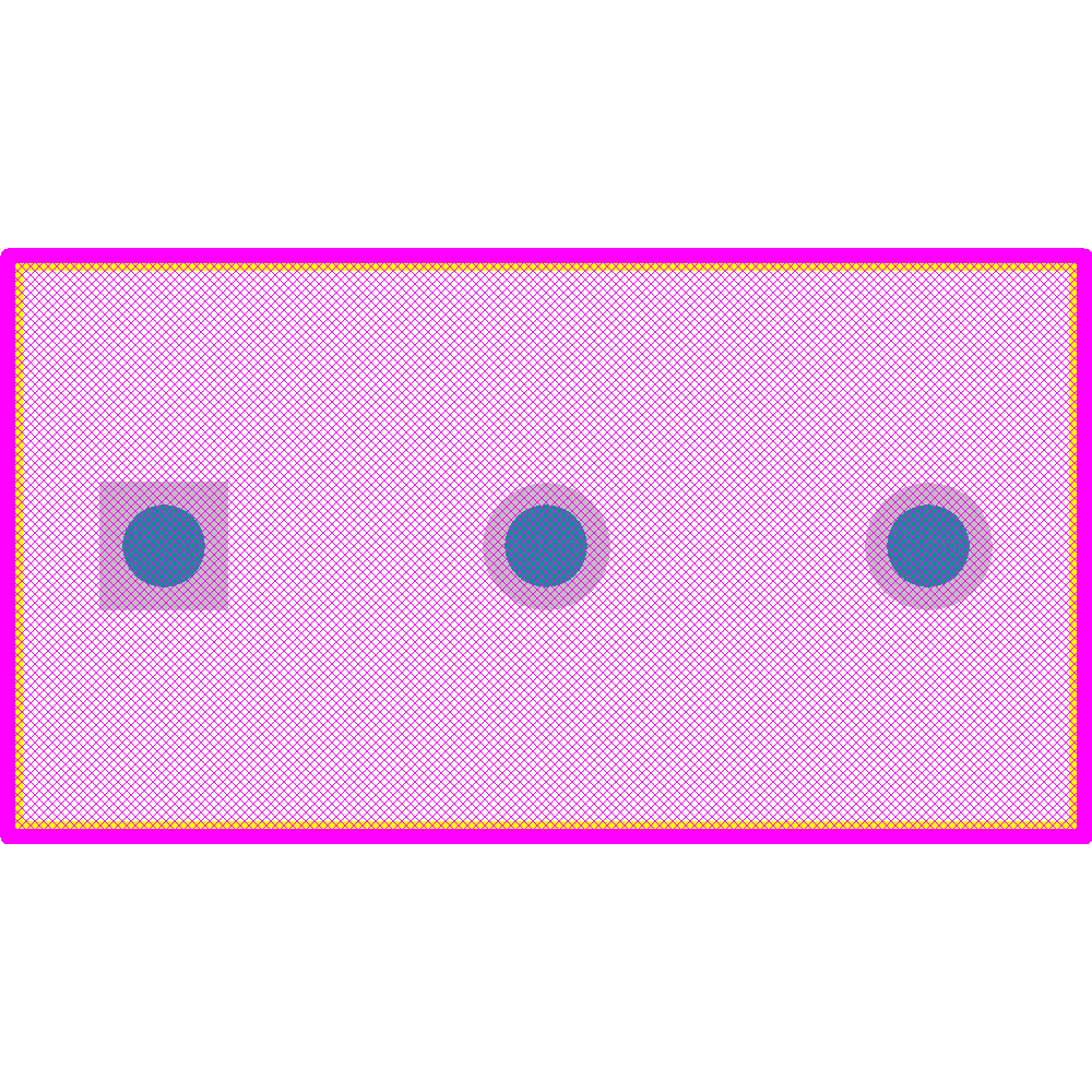 25436NAH6 Footprint - APEM