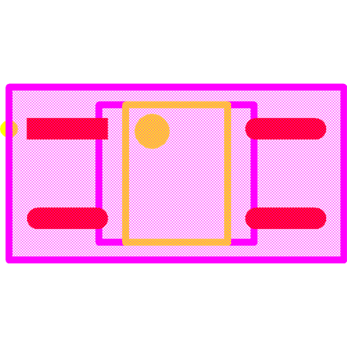 G3VM-601G Footprint - Omron