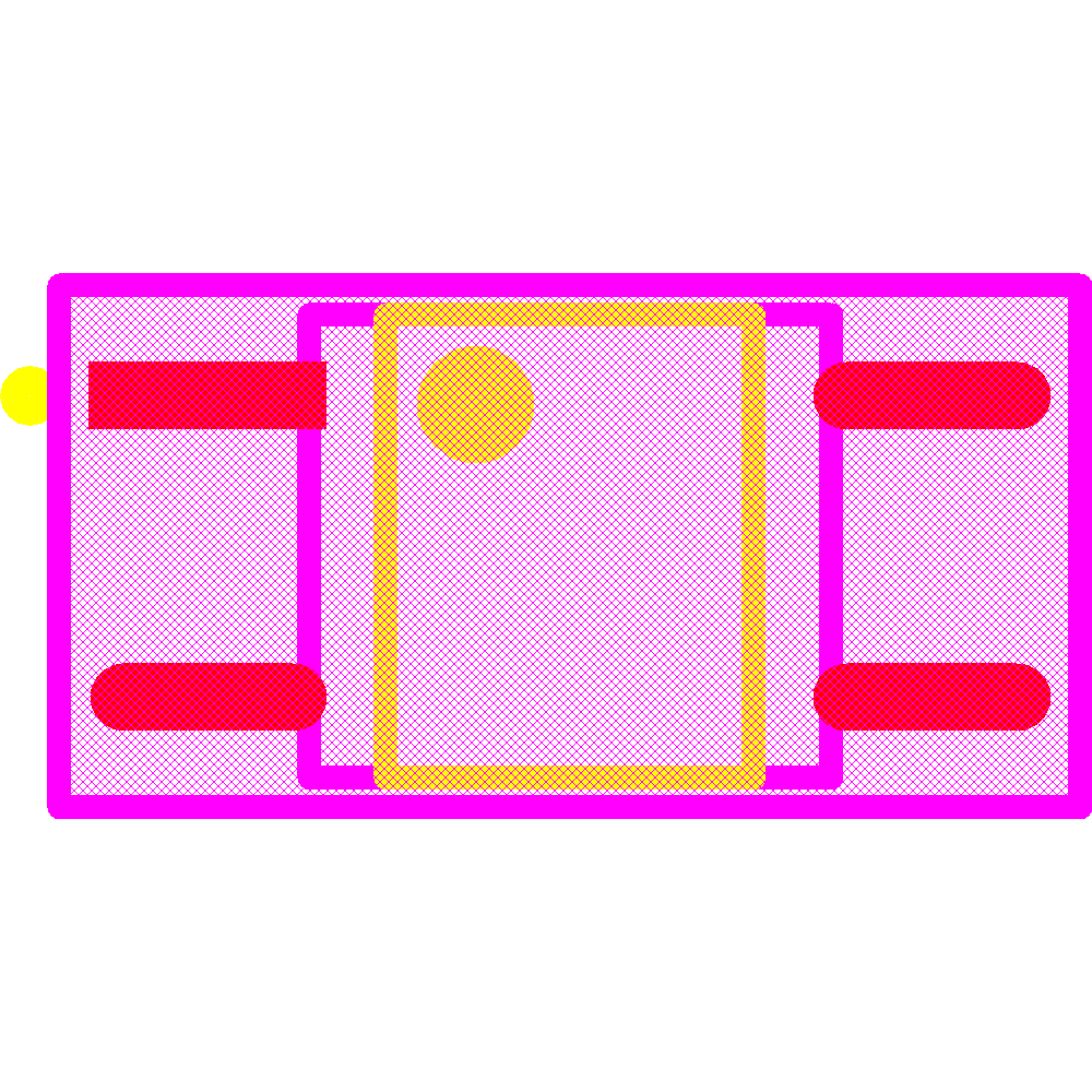 G3VM-601G Footprint - Omron
