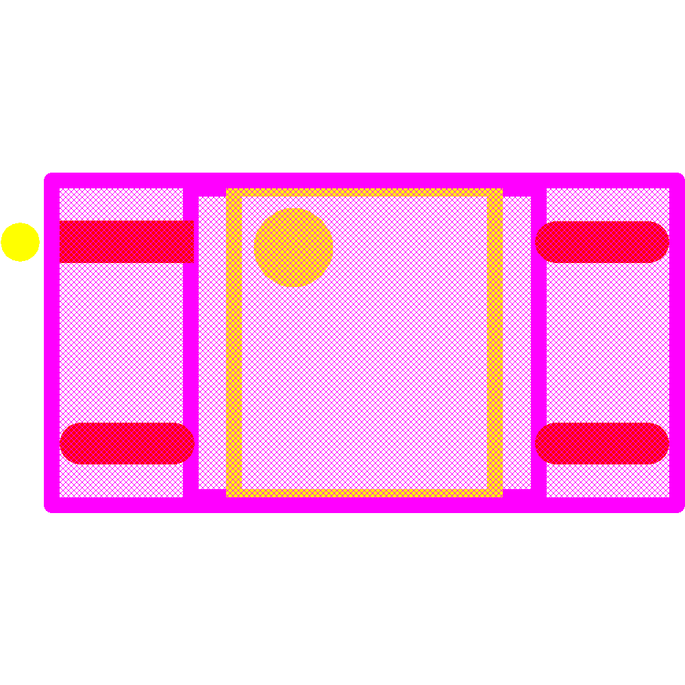 G3VM-601G Footprint - Omron