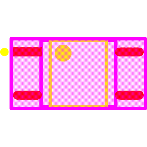 G3VM-601G Footprint - Omron