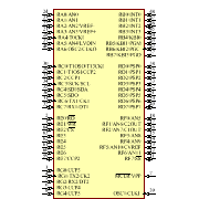 PIC18LF6620T-I/PT Symbol - Microchip