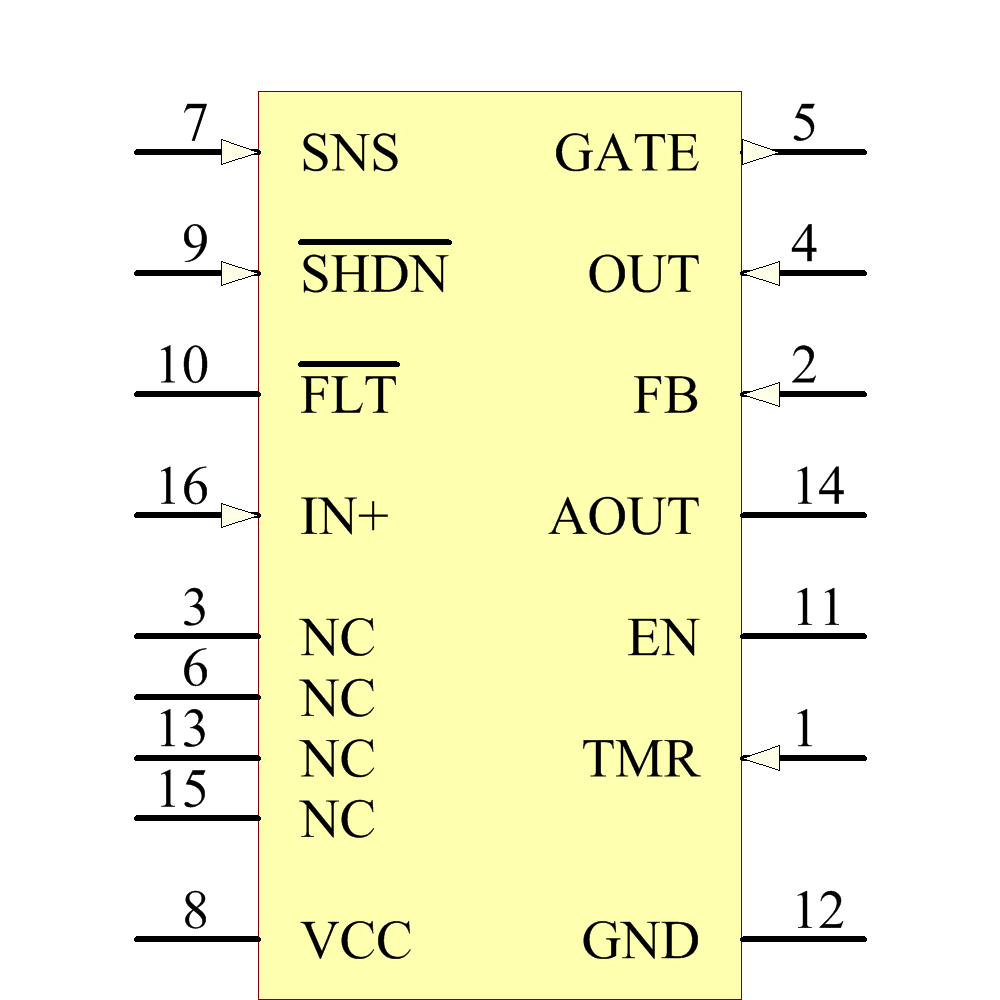LT4356CS-3#TRPBF Symbol - Analog Devices
