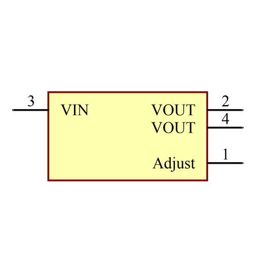 AMS1117 Symbol - Advanced Monolithic Systems