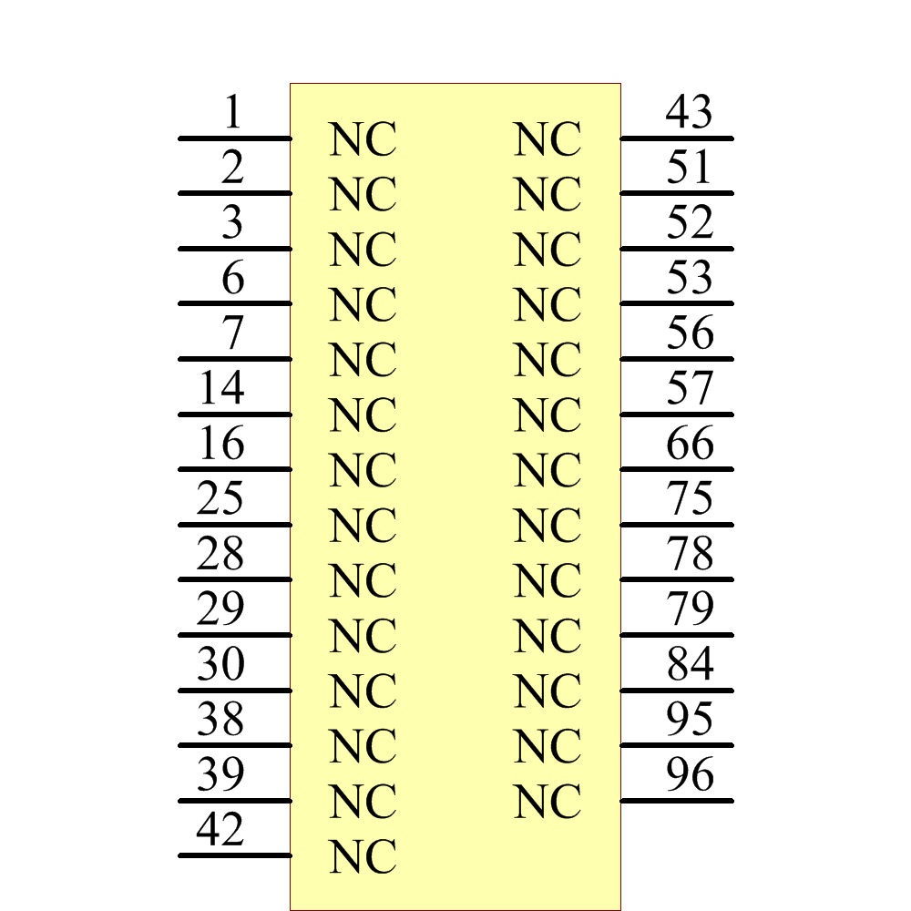 IS61NLF51218A-7.5TQLI Symbol - ISSI