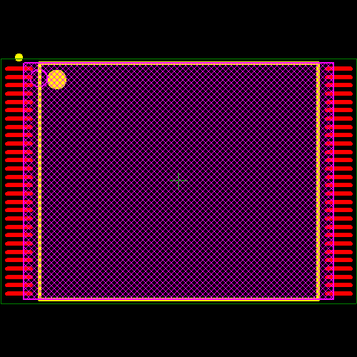 JS28F640P30TF75A Footprint - Micron