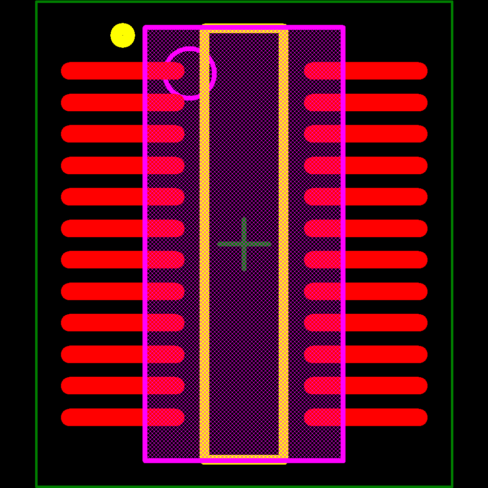AS1113-BSSU Footprint - ams