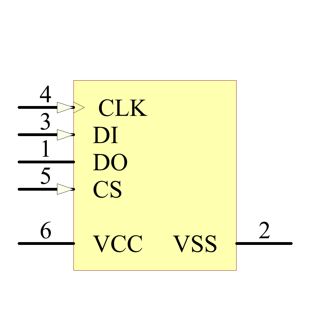 93AA46AE48T-I/OT Symbol - Microchip