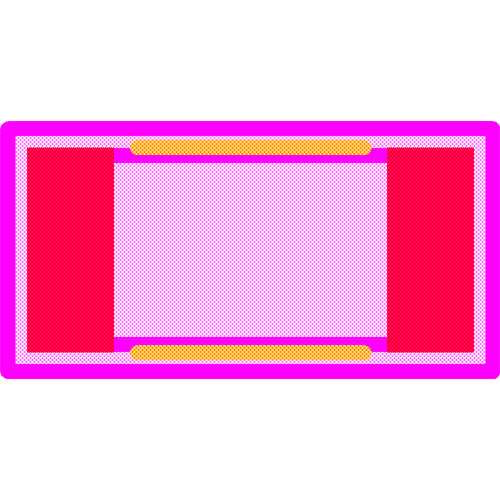 RK73H2HTTE3301F Footprint - KOA Speer