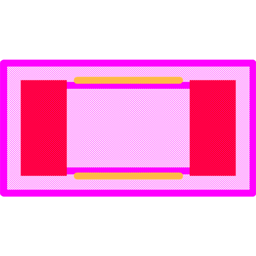 RK73H2HTTE3301F Footprint - KOA Speer