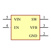 MCP1662T-E/OT Symbol - Microchip