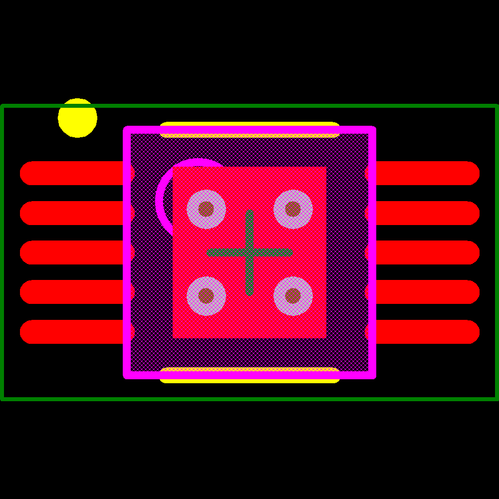 LT3003EMSE#TRPBF Footprint - Analog Devices