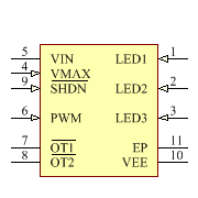 LT3003EMSE#TRPBF Symbol - Analog Devices