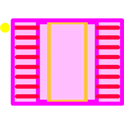 LT3519EMS-2#TRPBF Footprint - Analog Devices
