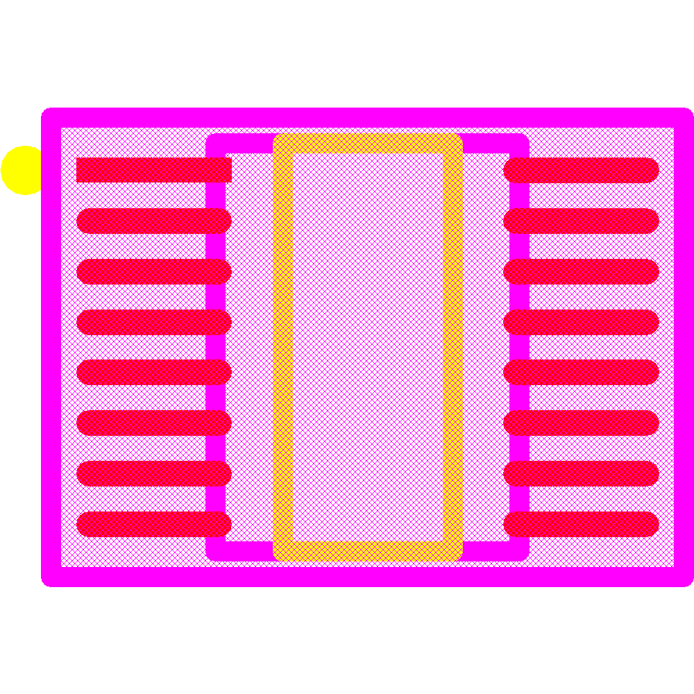 LT3519EMS-2#TRPBF Footprint - Analog Devices