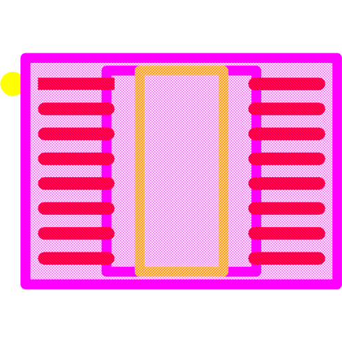 LT3519EMS-2#TRPBF Footprint - Analog Devices