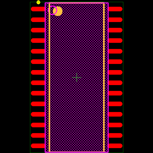 Z8F1233SJ020EG Footprint - Zilog