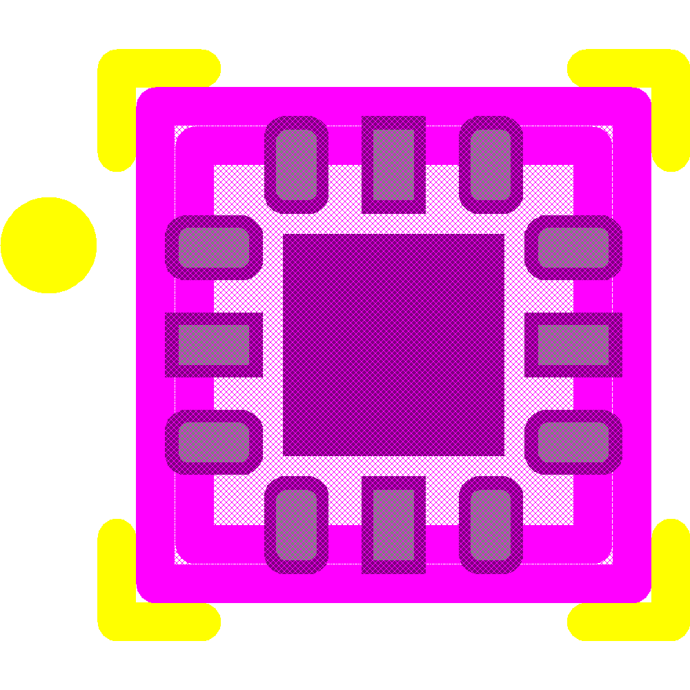 RFSW1012TR7 Footprint - Qorvo