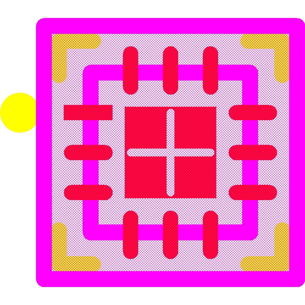 RFSW1012TR7 Footprint - Qorvo