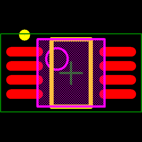 PCA9633DP1,118 Footprint - NXP Semiconductors