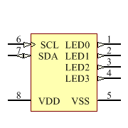 PCA9633DP1,118 Symbol - NXP Semiconductors