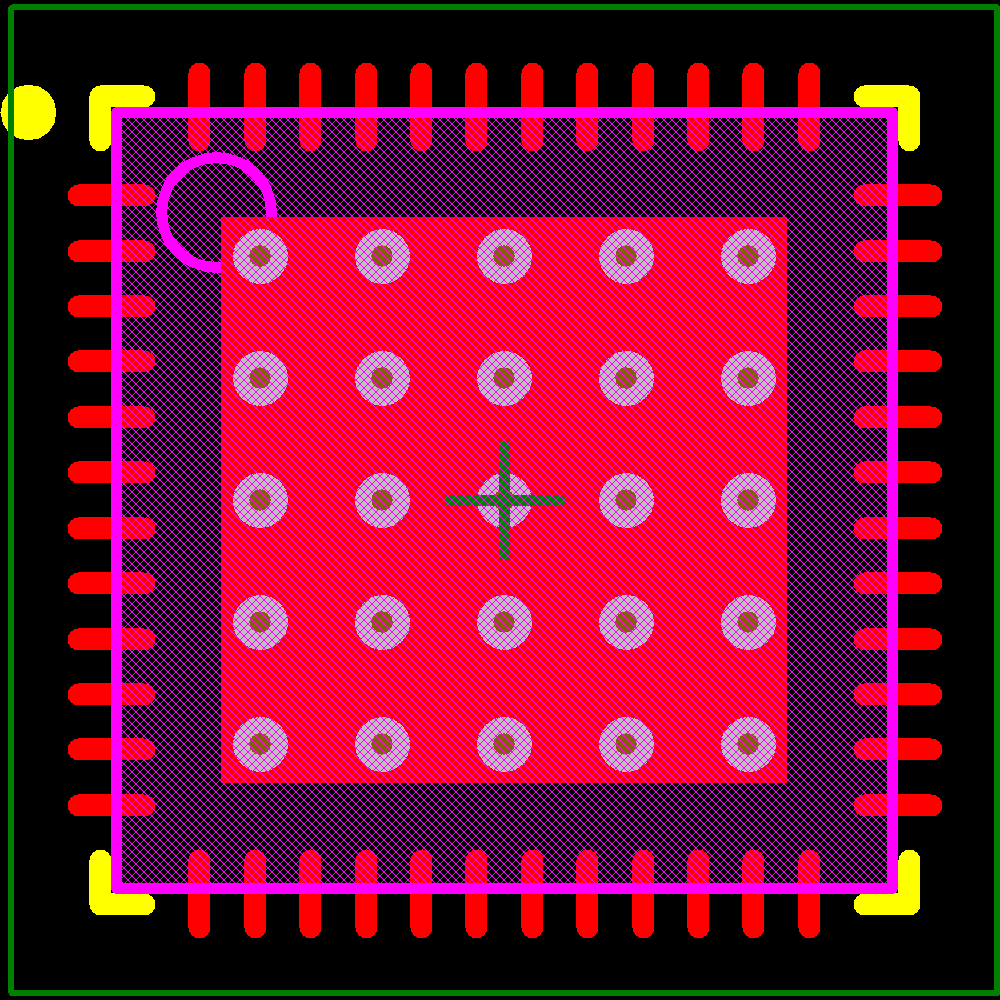 ADG726BCPZ-REEL Footprint - Analog Devices