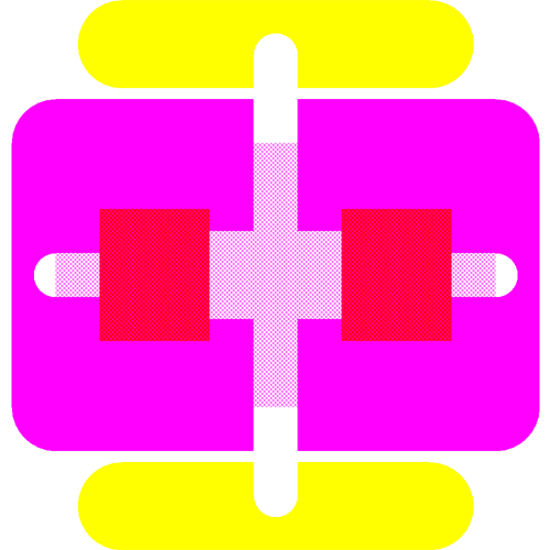 CGA1A2X7R1E152K030BA Footprint - TDK