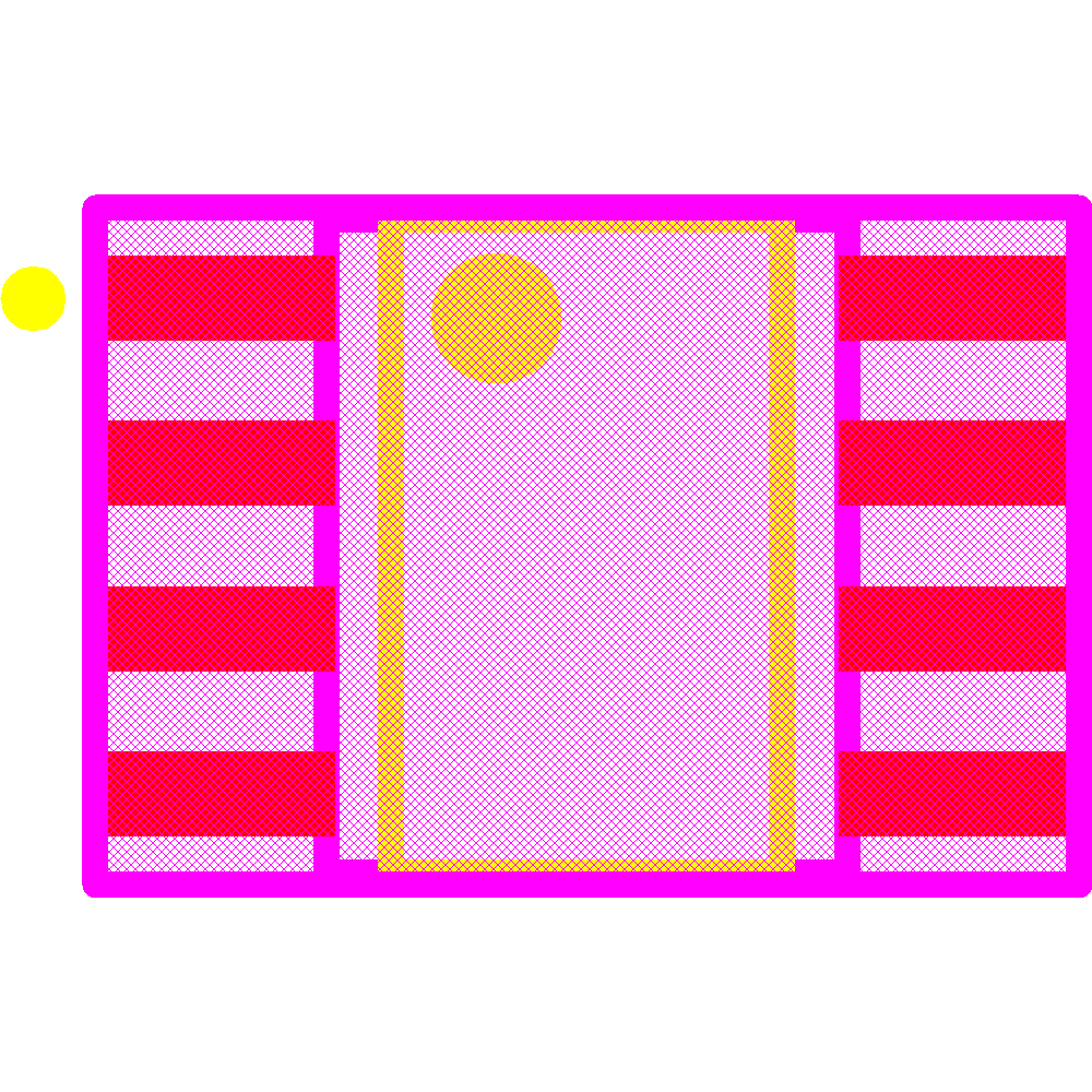ACS714ELCTR-20A-T Footprint - Allegro MicroSystems